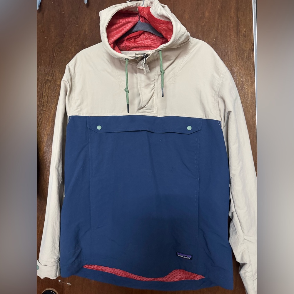 Patagonia Men's Isthmus Anorak windbreaker medium